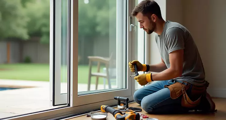 Squeaky Sliding Patio Doors in South Bradenton, FL