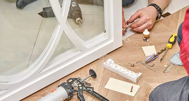 Interior Patio Door Casing Repair in South Bradenton, FL