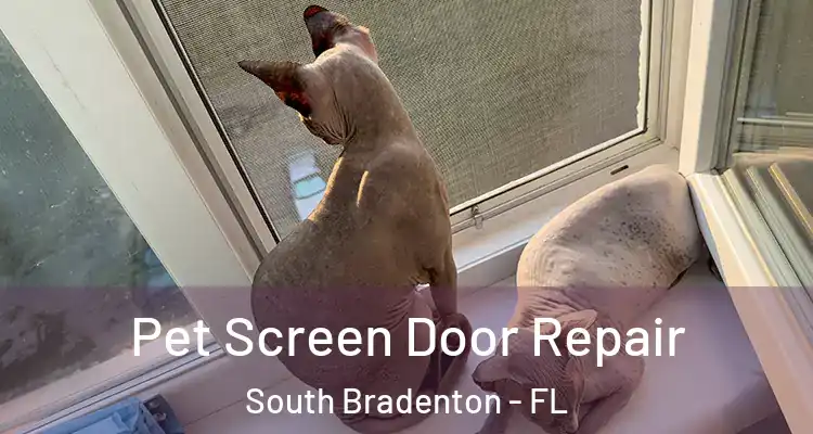 Pet Screen Door Repair South Bradenton - FL